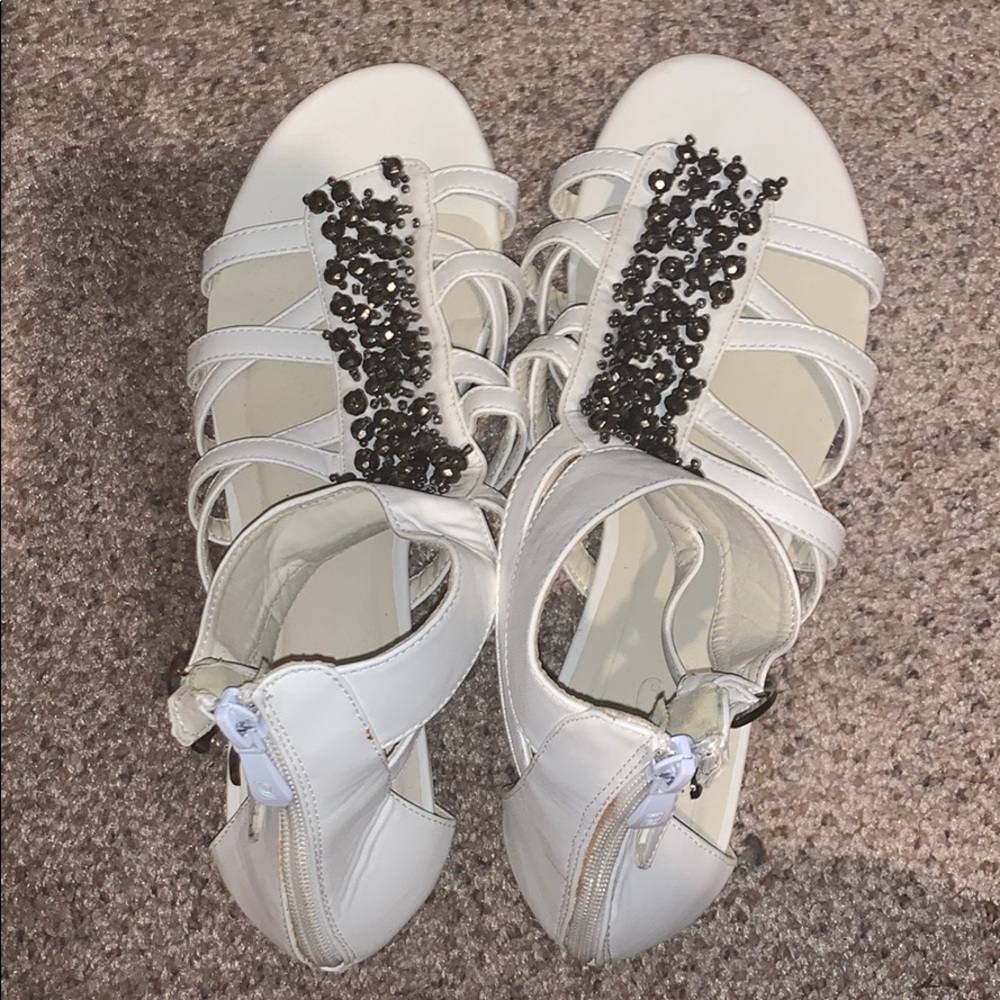 White Sandals